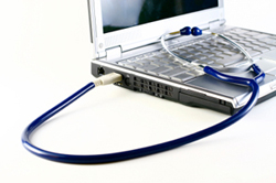Image of Computer and Stethescope