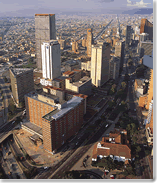 Image of Bogota, the capital city of Colombia